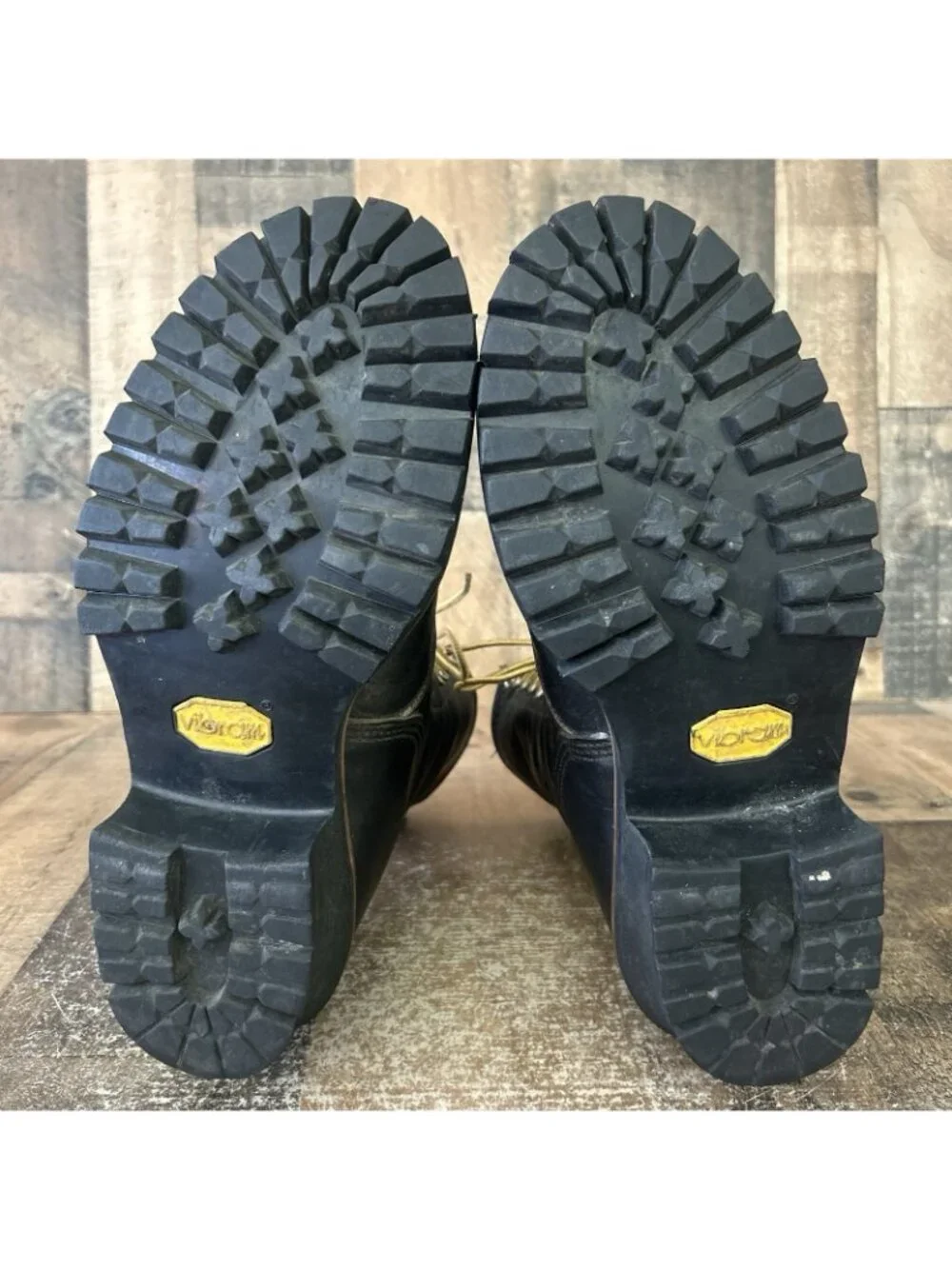 Red Wing 699 Soft Toe Firefighter Logger Work Boots Mens 10.5 E
